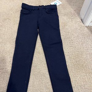 Size 6 blue adjustable girls Mayoral Pants